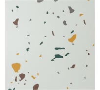 Самоклеящаяся ПВХ плитка LAKO МЕГА DECOR Мрамор Конфетти толщина 2мм 10 м² LKD-60003-8-MEGA112