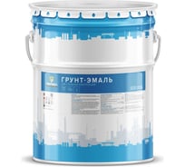 Грунт-эмаль ФАРБЕН для стальных конструкций RAL 3020 25 кг 4300015536