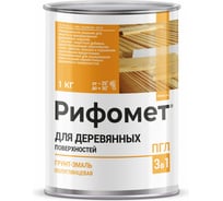 Грунт-эмаль для деревянных поверхностей РИФОМЕТ RAL 6029 1 кг ПГЛ 110391