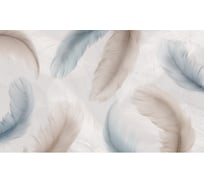 Обои Перья в нежных тонах Топ Фотообои флизелин, 300х180 см 26-1101-F-32