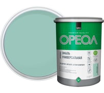 Эмаль акриловая глянцевая ОРЕОЛ ментоловая 2.5 кг 86975