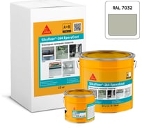 Напольное покрытие на эпоксидной основе SIKA Floor-264 EpoxyCoat RAL 7032 А + В, Ведро10кг, 850089