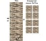 Рулон 3D панель для стен LAKO DECOR, коллекция Дерево, Деревянная кладка 12, 70x600 (6мм) LKD-16-05-AD36-RU 13