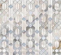 Обои Мраморная плитка Топ Фотообои флизелин, 300х270 см 26-1018-МF-3