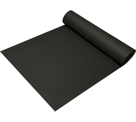 Универсальное резиновое покрытие KRAITEC Top Black 6 мм, 10x1.25м  06765200