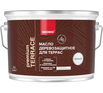 Масло для террас NEOMID Terrace 2 л, Белый Н-маслоTerrace-2/бел