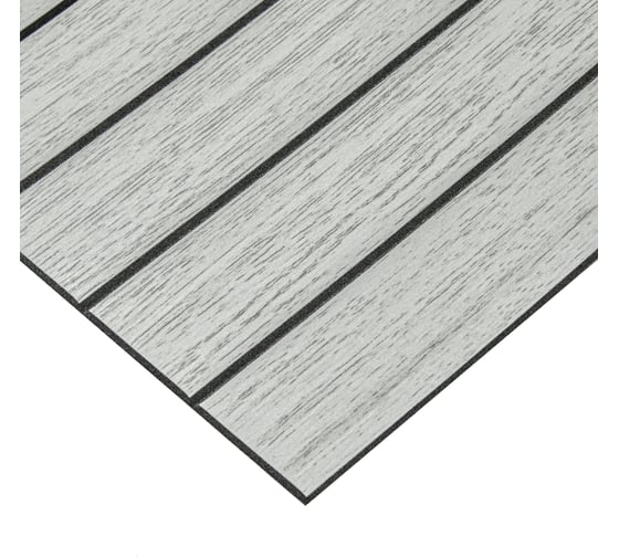 Мягкие реечные панели LAKO DECOR в комплекте 5 шт 600-600 мм, Молочный LKD-RE-6060-STW010-KO