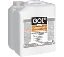 Антисептик Palizh GOL СУПЕРБИО wood пропитка по дереву 10 кг Wd.272-10 11606017