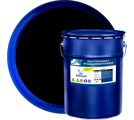 Грунт-эмаль Мицар АУ-0167 20 кг черный УТ000011081