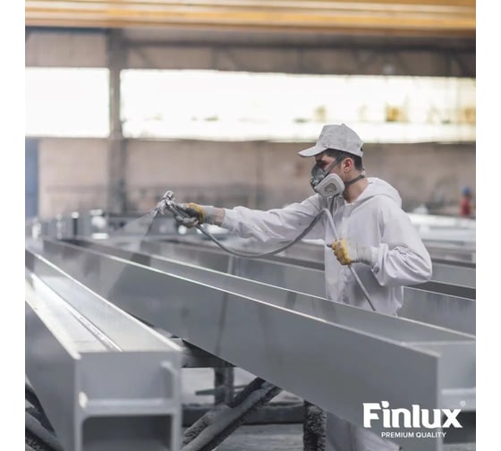 Покрытие Finlux F-255 Жидкий Цинк 55% 0.5 кг 4603783214433