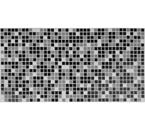 Декоративная панель ПВХ Центурион Мозаика черная 960x480 75097