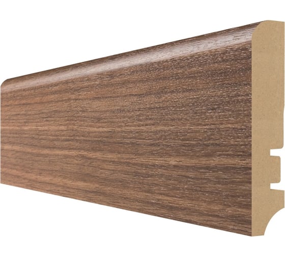 Плинтус Aktuell Design (16x81x2400 мм; МДФ; Старый орех) Hannahholz AD 81402.04