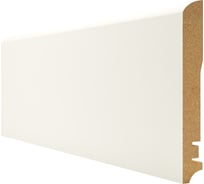 Плинтус Белый МДФ (2400х16х100 мм) Hannahholz 61.04.100403.01