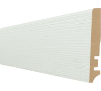 Плинтус Natur (16х81х2400 мм; МДФ; Лиственница белая) Hannahholz 61.02.81404.40