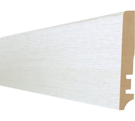 Плинтус Natur (16х81х2400 мм; МДФ; Изящный дуб белый) Hannahholz 61.02.81404.44