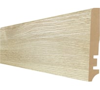 Плинтус Natur (16х81х2400 мм; МДФ; Дуб болтон светлый) Hannahholz 61.02.81404.54