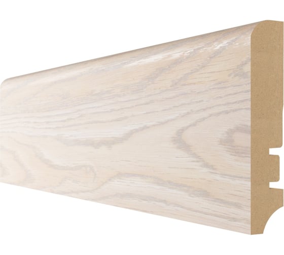 Плинтус Aktuell Design (16x81x2400 мм; МДФ; Дуб слоновая кость) Hannahholz AD 81402.28