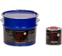 Эмаль полиуретановая POLIPROTECT 2К оранжевая комплект 2,125 кг + 0,375 кг 2.5РРКПорн