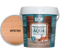 Защитная пропитка для дерева Бор Aqua для наружных работ, орегон 9 кг 4690417079971