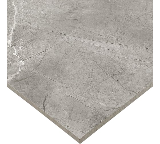 Керамогранит AlmaCeramica Alma Ceramica Rock Line матовый, эффект deep-ink, 600x1200x8,5, 1,44 м2, серый GFU60120RKL77R