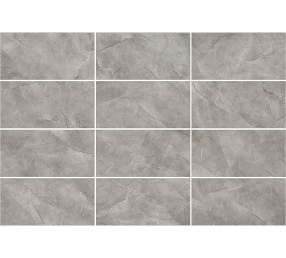 Керамогранит AlmaCeramica Alma Ceramica Rock Line матовый, эффект deep-ink, 600x1200x8,5, 1,44 м2, серый GFU60120RKL77R