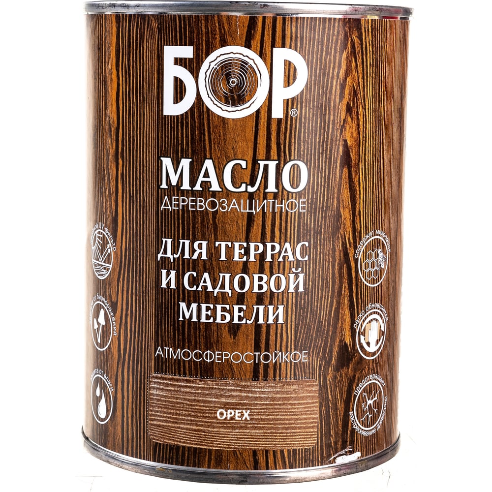 Бор масло для террас и садовой мебели