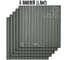 Мягкие реечные панели LAKO DECOR в комплекте 5 шт, 600-600 мм, серый LKD-RE-6060-SYMW004-KO 8