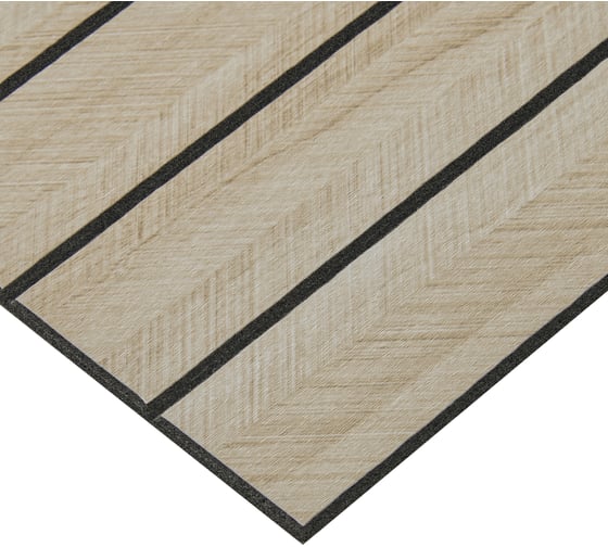 Мягкие реечные панели LAKO DECOR в комплекте 5 шт 600-600 мм, бежевый LKD-RE-6060-YGW006-KO