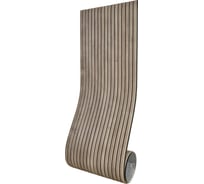 Мягкие реечные панели LAKO DECOR в рулоне 700-2800 мм, коричневый LKD-RE-RU-GS007