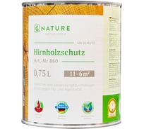 Защита торцов GNature 860 Hirnholzschutz, бесцветная 0.75 л 8600075