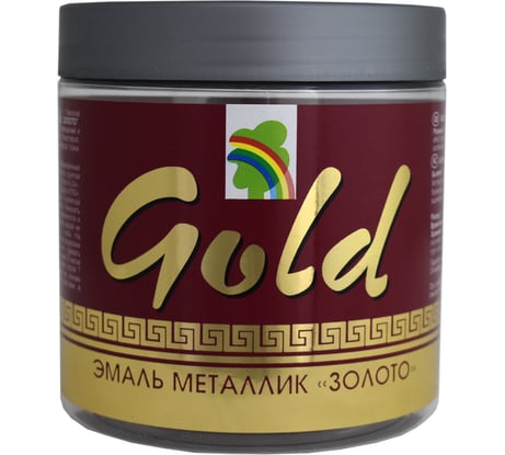 Эмаль Радуга Р-117 металлик GOLD 0,45 л 141722