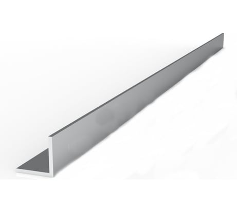 Уголок алюминиевый Диал 3000x10x10x1,2 мм, 4 шт в комплекте 4687206441255