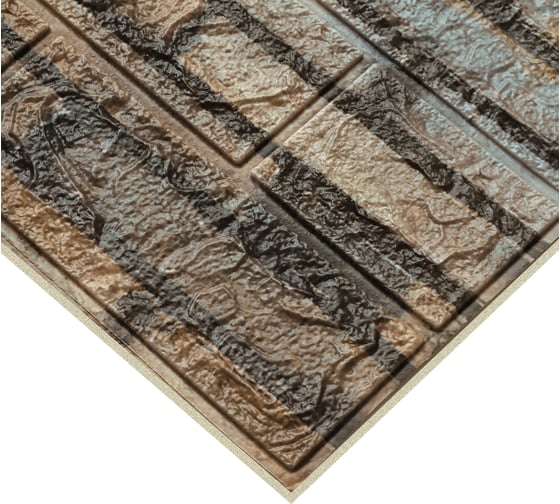 Комплект 3D панелей для стен LAKO DECOR МЕГА 20 шт, цвет Кирпичная кладка 29, 70x77, 6 мм, LKD-16-05-HC29-KO-MEGA20