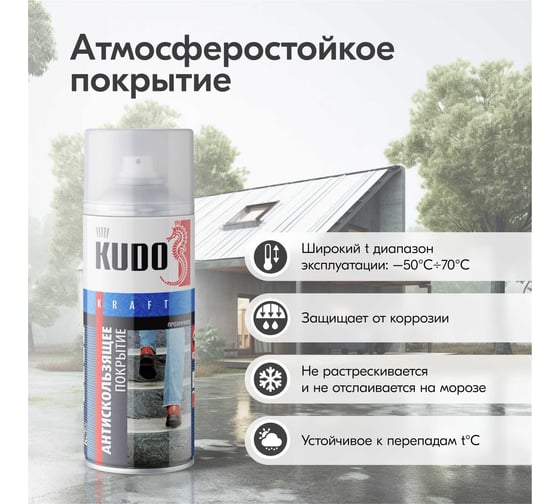 Антискользящее покрытие KUDO прозрачное KU-5401