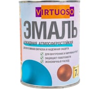 Эмаль VIRTUOSO ПФ-115 ГОСТ серая 0,9 кг RAL7046 11588889