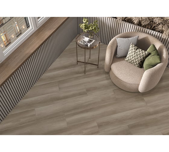 Керамогранит Artkera Group Apricot Taupe матовый, 200x1200x9, 1,44 м2, коричневый GP20120APC18