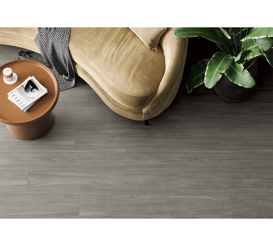 Керамогранит Artkera Group Finewood Graphite матовый, 200x1200x9, 1,44 м2, графит GP20120FIN25
