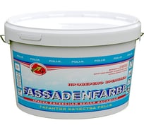 Краска водно-дисперсионная Fassadenfarbe (14 кг; морозоустойчивая) Poli-R 11319