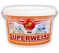Краска водно-дисперсионная Superweiss 3.5 кг Poli-R 8265
