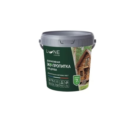 Декоративная ЭКО-пропитка Lune Coloree Палисандр (0,9 л) 33795
