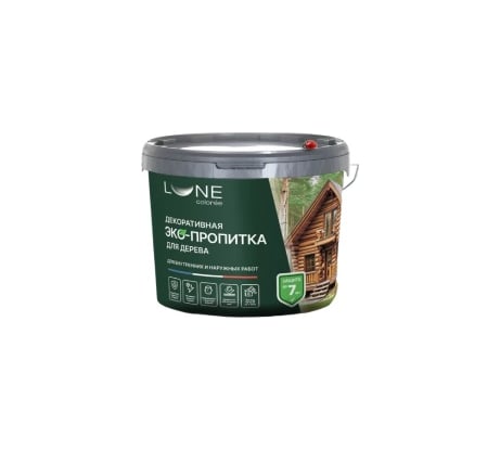 Декоративная ЭКО- пропитка Lune Coloree Палисандр (2,5 л) 33796