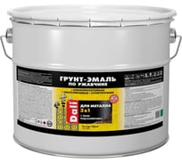 Грунт-эмаль по ржавчине Рогнеда Dali 3 в 1, полуглянцевая, база А, 9 л, белая, 270379