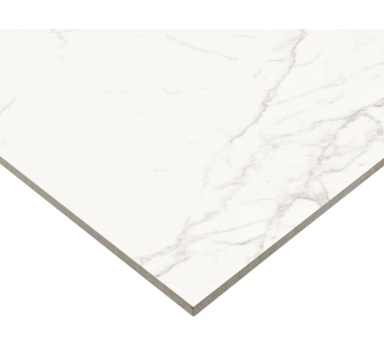 Керамогранит Artkera Group Porfido Carrara матовый 600х1200х9,5 1,44м2 белый 60120PFC15M