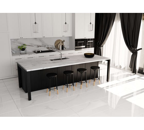 Керамогранит Belleza COSTA WHITE (GLOSSY) (1,44 м2/2 шт) СК000043625