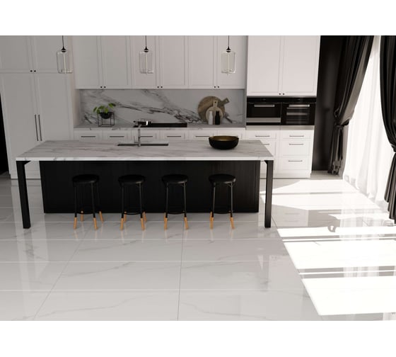 Керамогранит Belleza COSTA WHITE (GLOSSY) (1,44 м2/2 шт) СК000043625