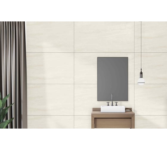 Керамогранит Belleza CR TRAVERTINO CREMA (CARVING) (1,44 м2/2 шт) СК000043632