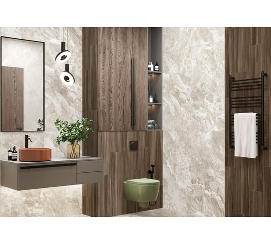 Керамогранит Artkera Group Greiny Crema матовый 600х1200х9,5 1,44м2 кремовый 60120GRY11M
