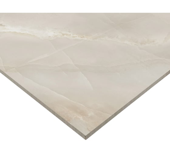 Керамогранит Artkera Group Onyx Breez Crema матовый 600х1200х9,5 1,44м2 кремовый 60120ONB01M