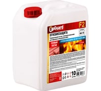 Огнебиозащита UPGUARD F2, готовый состав красный, I-II группа огнезащитной эффективности для древесины, 10 л, 062-10 (O62-10)