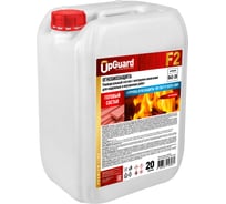 Огнебиозащита для древесины UPGUARD F2, готовый состав, красный, I-II группа, 20 л. O62-20